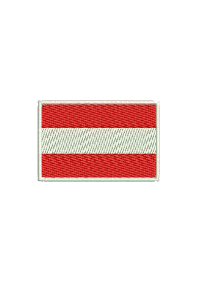 Bandeira da Áustria 6X4 CM